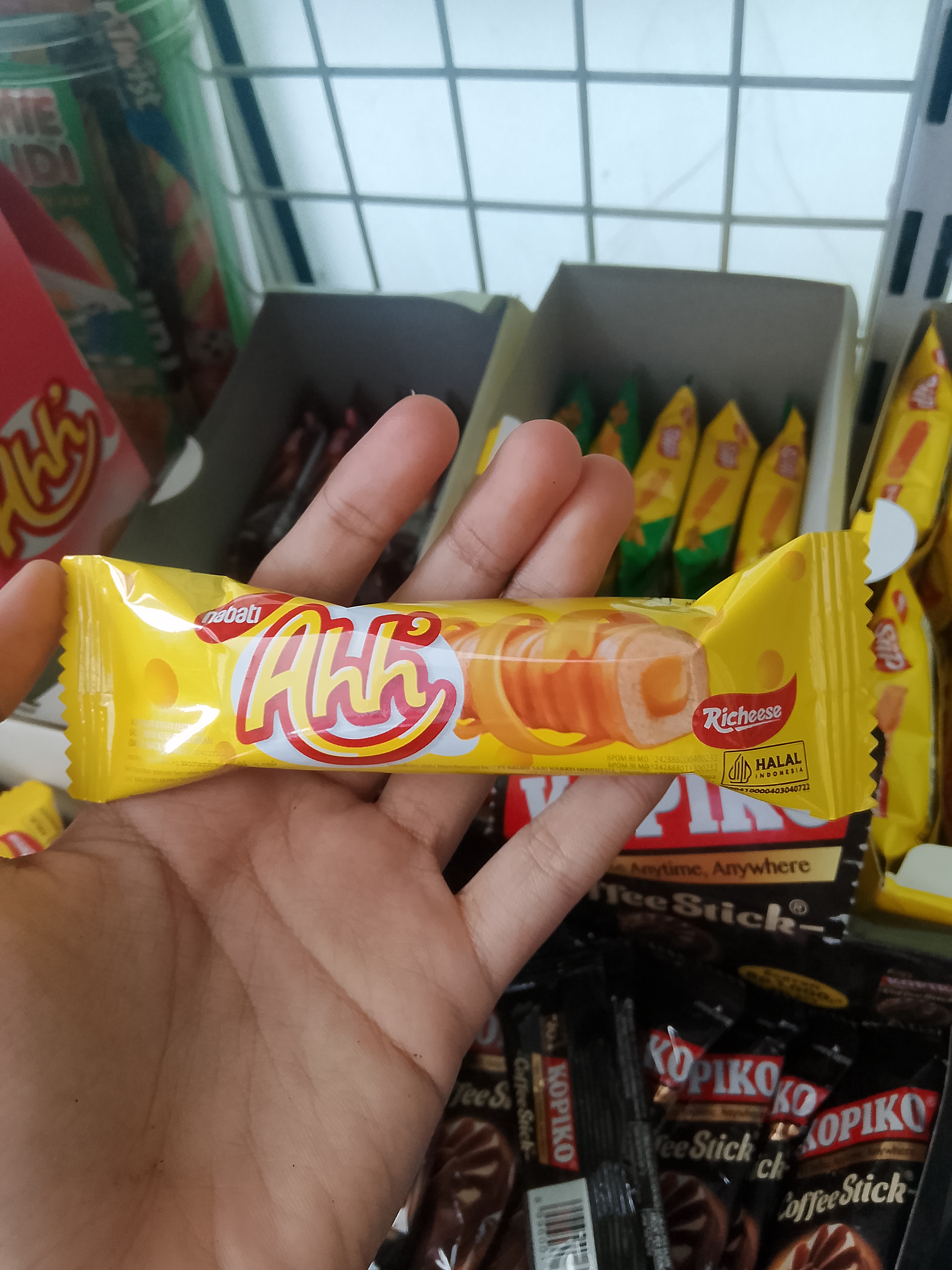 Ahh Richeese Nabati Keju