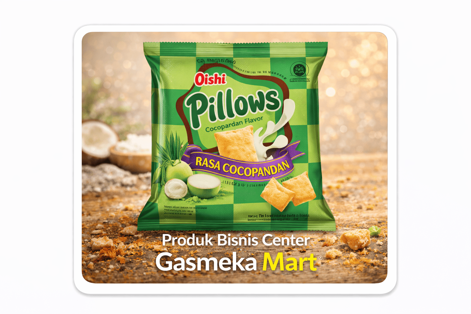 Pillows Cocopandan Flavor